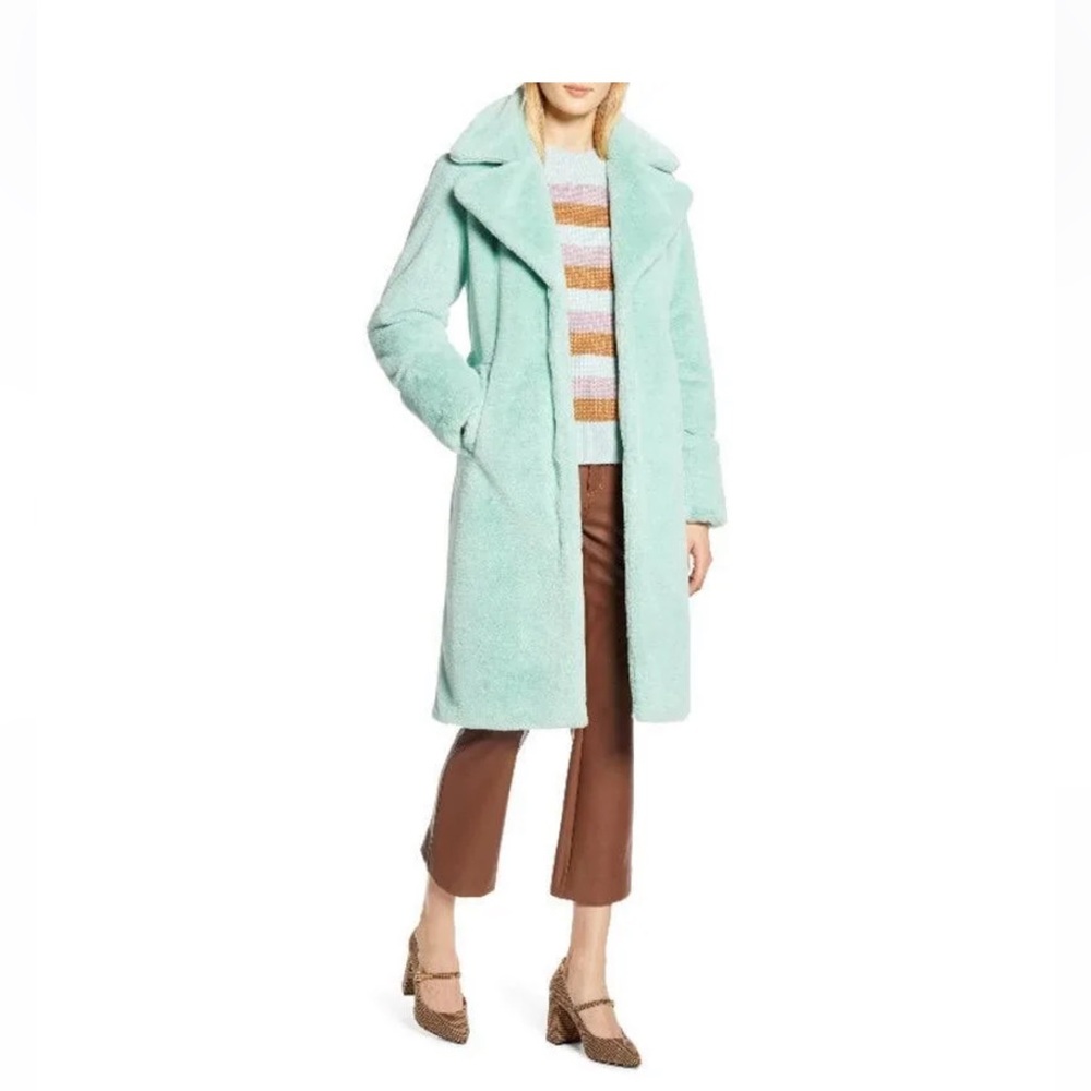 Halogen x Atlantic-Pacific Faux Fur Coat